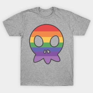 LGBT Pride Skull T-Shirt